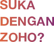 Suka dengan zoho