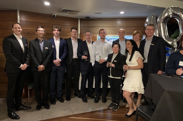 FS team celebrating 10 years