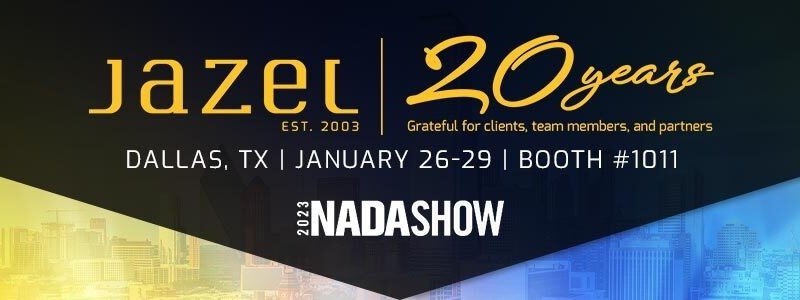 Schedule a Jazel demo at NADA