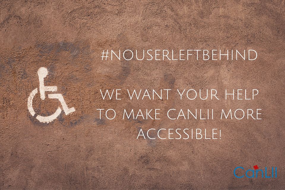 CanLII accessibility project