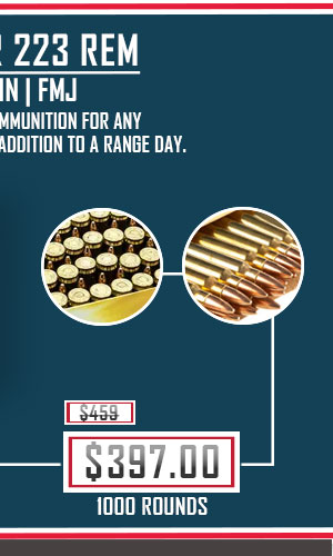 Armscor - 223 Rem - 55 Grain - FMJ - 1,000 Rounds