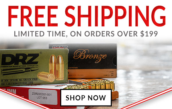 Free Shipping for all orders under $199