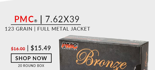 PMC - Bronze - 7.62x39 - 123 Grain - FMJ - 20 Rounds
