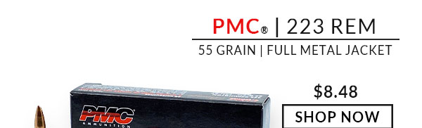 PMC - Bronze - 223 Rem - 55 Grain - FMJ - 20 Rounds