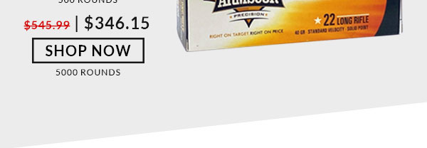 Armscor - 22 Long Rifle - 40 Grain - SVSP - 5000 Rounds