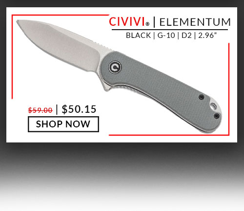 CIVIVI - Elementum - Gray - G-10 - D2 - 2.96