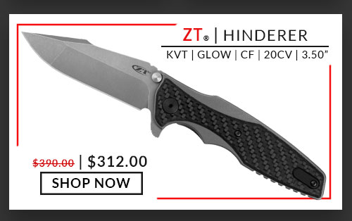 ZT - 0393GLCF - Hinderer - KVT - GLOW - CF - 20CV - 3.50