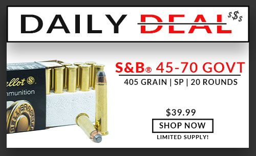 Sellier & Bellot - 45-70 - 405 Grain - SP - 20 Rounds