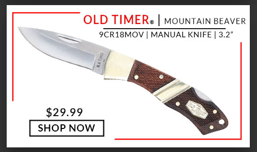 Old Timer - Mountain Beaver - 9CR18MOV - 3.2