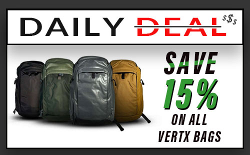 SAVE 15% on ALL Vertx Bags