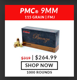 PMC - Bronze - 9mm - 115 Grain - FMJ - 1000 Rounds