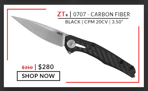 ZT- 0707- Black Carbon Fiber - CPM 20CV - 3.50
