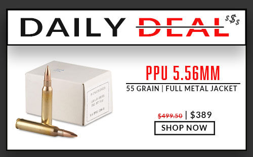 Prvi Partizan (PPU) - 5.56x45mm - 55 Grain - FMJBT - M193 - 1,000 Rounds