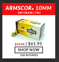 Armscor - 10mm - 180 Grain - FMJ - 100 Rounds