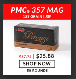 PMC - Bronze - 357 Magnum - 158 Grain - JSP- 50 Rounds