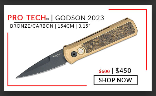 Pro-Tech - Godson 2023 - Bronze/Fat Carbon - Black DLC - 154CM - 3.15